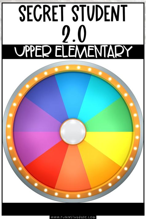 Prize Wheel Classroom, Secret Student Of The Day, Secert Santa, Secret Student, Classroom Economy System, Class Reward System, Class Rewards, Whole Class Rewards, Middle School Classroom Management