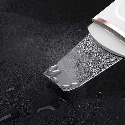 Ultrasonic Skin Spatula, Skin Spatula, Esthetician Marketing, Skin Facts, Skin Aesthetics, Facial Aesthetics, Skin Care Devices, Wet Skin, Get Rid Of Blackheads