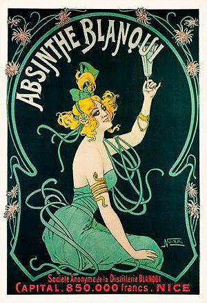 La Belle Epoque Absinthe Art, Poster Art Deco, Illustration Art Nouveau, Alfons Mucha, Art Nouveau Poster, Art Deco Poster, Deco Poster, French Poster, Art And Craft Videos