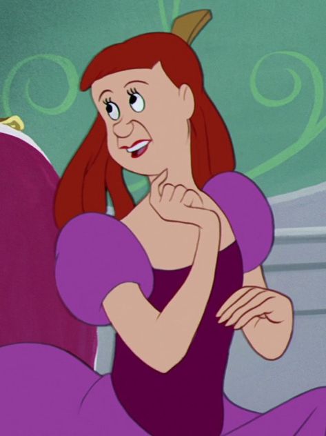 Anastasia Tremaine, Cinderella's Sister, Drizella Tremaine, Cinderella Stepsisters, Disney Anastasia, Anastacia Disney, Sisters Movie, Original Fairy Tales, Anastasia And Drizella