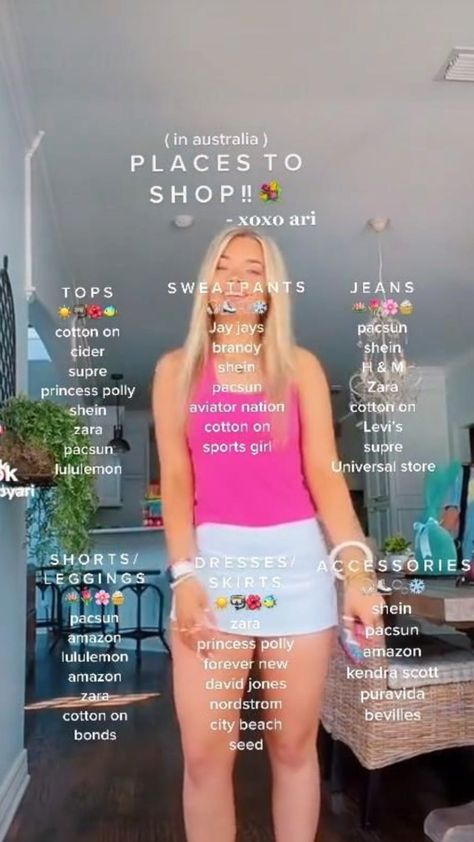 ★Places to shop✧.* Places To Online Shop For Clothes, Stores To Get Cute Clothes, Good Stores To Shop For Clothes, Where To Get Clothes From, Cute Places To Shop For Clothes, Preppy Stores To Shop At, Good Places To Shop For Clothes, Places To Get Cute Clothes, Stores To Shop At For Clothes