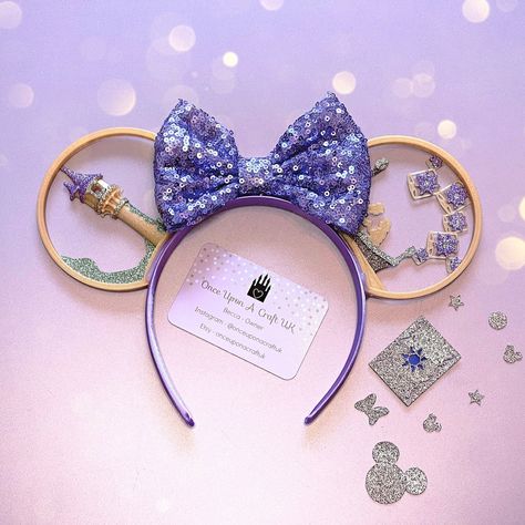 At Last I See the Light Mouse Ears Headband - Etsy I See The Light, Diy Disney Ears, Disney Ears Headband, Disney Mickey Ears, Disney Bound Outfits, Disney Rapunzel, I Saw The Light, Mouse Ears Headband, Ears Headband