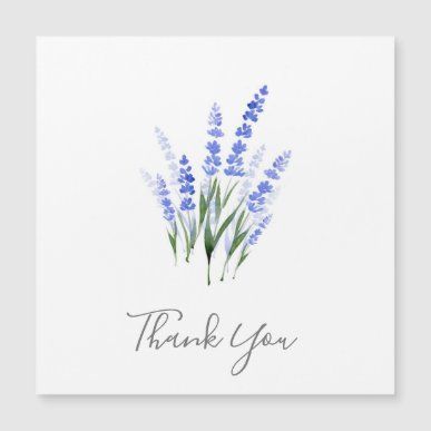 Watercolor Lavender Bouquet Thank You Card | Zazzle.com Diy Watercolor Cards, Thank U Cards, Pumpkin Breakfast, Learn Watercolor Painting, Watercolor Birthday Cards, Lavender Bouquet, Cas Cards, Watercolor Greeting Cards, Watercolor Flower Art