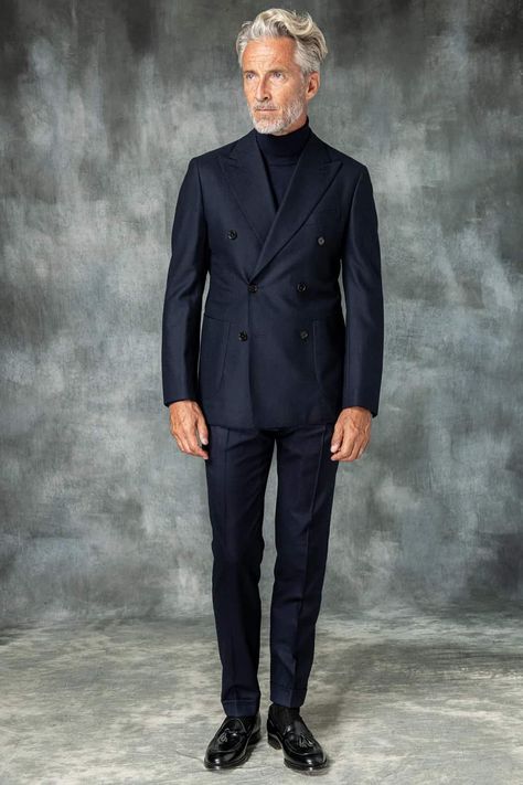 Navy Double Breasted Blazer Men, Double Breasted Navy Suit, Navy Blue Double Breasted Suit Men, Formal Mens Fashion Party, Suit With Loafers Men, Black Double Breasted Suit Men, Navy Formal Suit, Party Outfit Men Night, Navy Double Breasted Suit