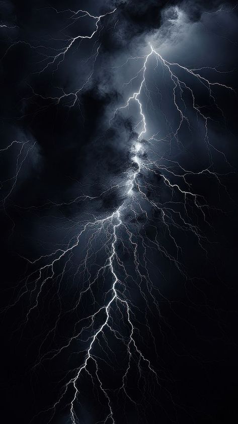 Lightning dark wallpaper thunderstorm backgrounds outdoors. | premium image by rawpixel.com Lightening Pictures Thunderstorms, Storm Iphone Wallpaper, Lightning Storm Wallpaper, Lightning Wallpaper Aesthetic, Thunder Storm Aesthetic, Powerful Wallpapers, Thunderstorm Wallpaper, Background Images Dark, Ominous Aesthetic