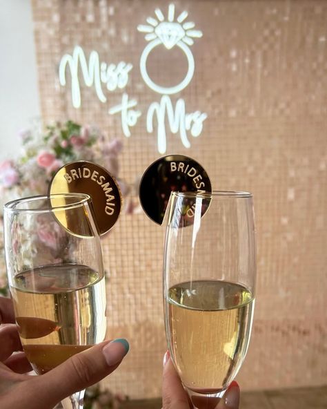 Cheers 🥂✨ Gemma’s Hen Party at @210bistro 🤩 Planned by the loveliest bride tribe! We created drink charms, welcome sign & a gorgeous backdrop for all the pics! Will definitely share some soon - they deserve a moment on the grid too 💖 Pr Ideas, Drink Charms, Bride Tribe, Hen Party, Hen, Welcome Sign, Charms, In This Moment, How To Plan