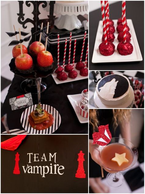 Vampire vs. werewolf twilight party ideas for halloween #twilight #halloween #vampires #werewolves Twilight Halloween, Vampire Theme Party, Vampire Halloween Party, Twilight Party, Vampire Party, Architecture School, Halloween Food Treats, Adult Halloween Party, Twilight Movie