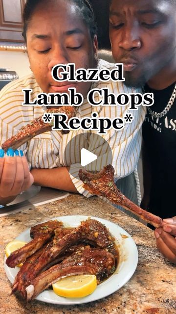 Lamb Chop Glaze Recipe, Honey Glazed Lamb Chops Recipe, Glazed Lamb Chop Recipes, Lamp Chops Recipe, Glazed Lamb Chops, Lollipop Lamb Chops, Easy Lamb Chop Recipes, Chopped Steak Recipes, Lamb Chops Marinade