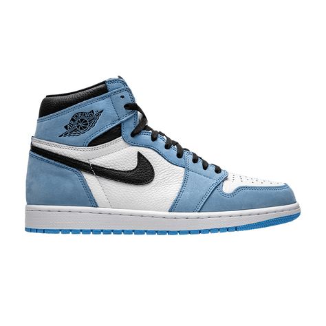 Buy Air Jordan 1 Sneakers | GOAT Michael Jordan College, Skor Sneakers Nike, Buty Jordan, Blue Air Jordan 1, Buty Marki Nike, Boty Nike, Skor Sneakers, Blue Jordans, Dr Shoes