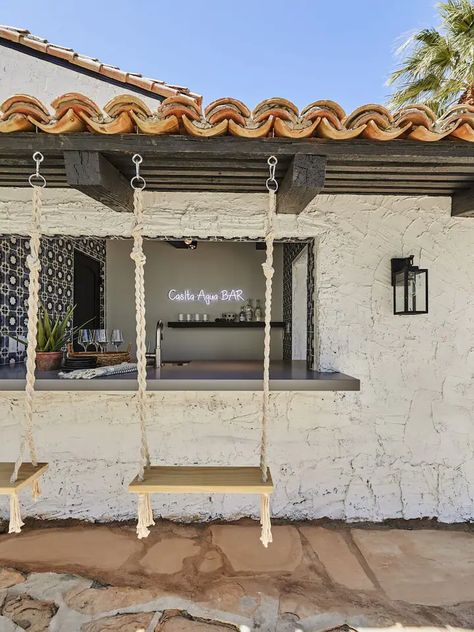 Visit TV Host & Designer Bobby Berk's Desert Oasis - Houses for Rent in Palm Desert, California, United States - Airbnb Palm Desert California, Bobby Berk, Town Houses, Wood Beam Ceiling, Desert Oasis, Airbnb Host, Palm Desert, Kids Area, Pool Bar