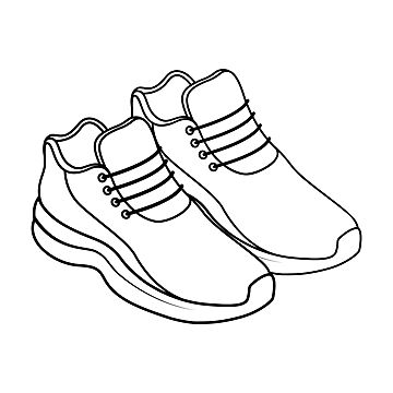 Shoe Outline, Sneaker Drawing, Shoe Png, Shoe Drawing, Shoes Clipart, Shoes Vector, Sneakers Illustration, Shoes Png, Hipster Shoes