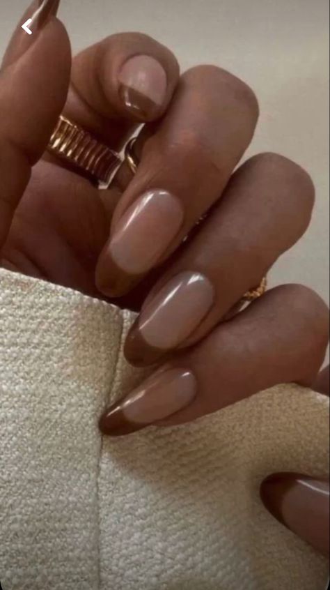 Aesthetic brown nails.
Brown French tips brown
fall nails. Neutral nails.
Autumn nails aesthetic. Minimalist Brown Nails, Nails Brown French, Nail Colors 2023, Brown French, Brown Nails Design, Nails Brown, Colors 2023, Heart Nail Designs, Marble Nail Designs