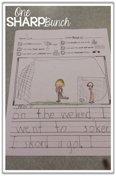 Writing Workshop can be one of the most challenging times during the day for our Kindergarten students, but not with these great writing tips, writing activities, and writing FREEBIES! This “growing” writing checklist is one of our favorite Kindergarten activities for improving our Kindergarten writing block and creating independent writers... one check at a time! Also great for preschool or 1st grade students who need more writing support. #Writing #WritingCenters Beginning Writing Activities, Writing Block, Kindergarten Writing Activities, Primary Writing, Writing Checklist, Dr. Seuss, Writing Centers, Ela Writing, 1st Grade Writing