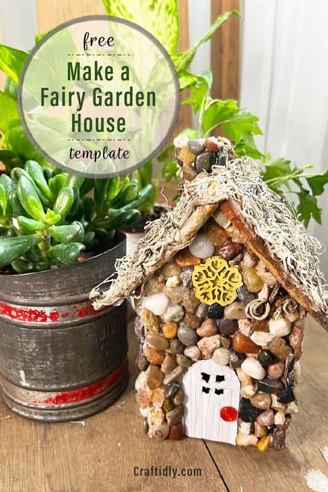 Building A Fairy House, Make Your Own Fairy House, How To Make A Fairy House Step By Step, How To Build A Fairy House, Fairy Houses How To Make A, How To Make A Fairy House, Mini Treehouse, Build A Fairy House, Diy Fairy House