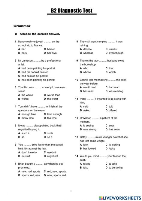 English Vocabulary Exercises, English Grammar Test, English Grammar Notes, English Grammar Exercises, English Quiz, Abc Worksheets, English Language Test, Writing Test, English Exam