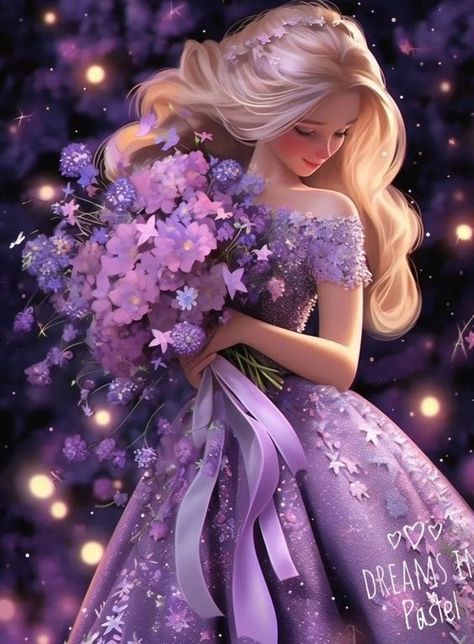 Princesa Rapunzel Disney, Fairytale Photoshoot, Image Princesse Disney, Disney Princess Artwork, Fotografi Iphone, Pink Wallpaper Girly, Disney Princess Fan Art, Cute Mobile Wallpapers, Prințese Disney