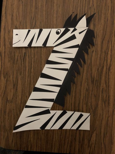 Letter Z Zebra Crafts For Preschoolers, Zebra Craft For Preschoolers, Z For Zebra Preschool, Zebra Head Template, Z Zebra Craft, Zebra Art For Kids, Z For Zebra Craft, Zebra Crafts Preschool, Z Is For Zebra Craft