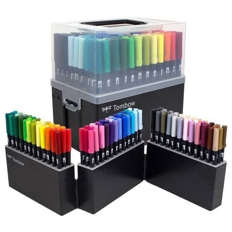 Brush Pen Ideas, Pen Ideas, Pretty School Supplies, Tombow Markers, Stationery Obsession, Tombow Dual Brush Pen, Cute School Stationary, Tombow Dual Brush, Stationary School