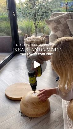 Joanna Fletcher on Instagram: "Golly, I have had so much love for the IKEA BLANDA MATT side table DIY, upcycle, hack, repurpose (call it what you want, each to their own!)and with all the love, comes those who have to just say something, for the sake of it! I thought I’d also share for those who have power tools, how this can be made. The ‘no more nails’ glue and wood glue are still going strong however, for those who have power tools and feel it would be more robust, here is my take on making my coffee table / side table with the addition of screws and pilot holes. I have still used wood glue too, making it extra strong.  Marble candle holders kindly gifted by @lockdown_lifestyle  I will link all in my stories x . #ikeahack #ikeahome #ikeaideas #ikealighting #sidetablehack #sidetablehack Ikea Hacks Table, Side Table Ideas Living Room, Ikea Diy Table, Ikea Table Hack, Coffee Table Hacks, Side Table Diy, Ikea Lighting, Cabinetry Diy, Side Table Vintage