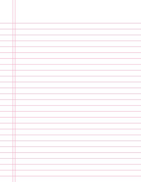 Notebook Page Wallpaper Aesthetic, Ipad Wallpaper Notebook Paper, Good Notes Background, Pink Lined Paper Background, Goodnote Page Template, Notebook Page Template Aesthetic, Cute Page Template, Cute Notebook Page Template, Digital Note Stickers