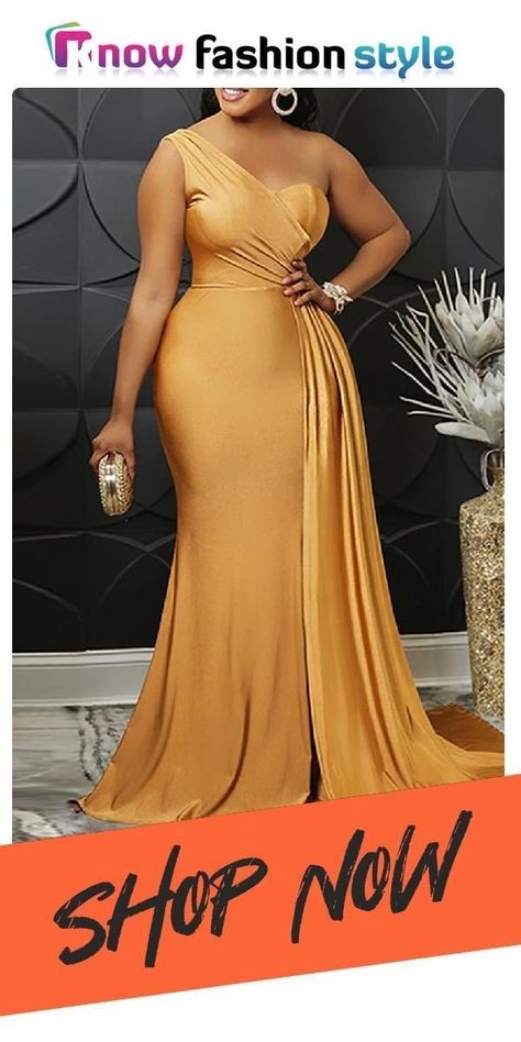 African Dinner Dress Evening, Classy Wedding Outfits, Dinner Dress Evening Short, Matron Dresses, Yellow Wedding Dresses, Dresses For Dinner, Elegant Dinner Dress, Dinner Dress Evening, Maxi Dress For Wedding