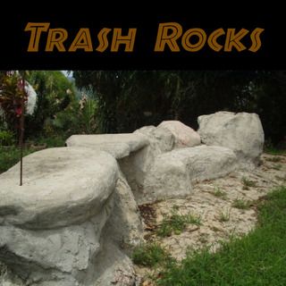 Diy Faux Rocks, Fake Rock, Clay Plaster, Faux Rock, Concrete Diy Projects, Concrete Crafts, Concrete Projects, Concrete Garden, Cement Crafts