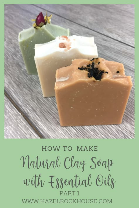 Soap Making Tools, Clay Soap Recipe, French Green Clay Soap, Mango Soap, Cold Pressed Soap, Diy Soap Bars, Hand Made Soap, Lye Soap, Handmade Soap Recipes