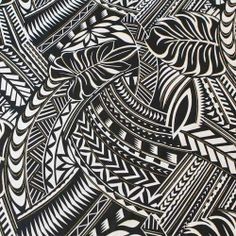 Pacific island pattern.                                                                                                                                                                                 More Ta Moko Tattoo, Samoan Patterns, Zantangle Art, Polynesian Patterns, Island Tattoo, Polynesian Tattoo Designs, Polynesian Art, Maori Designs, Samoan Tattoo