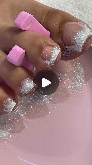 Bombnailz 💅🏻✨ on Instagram: "Sugar glitter frenchies 😍🔥" How To Apply Glitter To Nails, Sade Kiss Of Life, Sugar Effect Nails, Sugar Glitter Nails, Glitter Frenchies, Sugar Effect, Sugar Glitter, Sugar Nails, Kiss Of Life