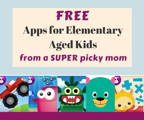 Apps For Elementary Students, Free Learning Apps For Kids, Free Educational Apps For Kids, Math Apps For Kids, Reading Websites For Kids, Best Free Ipad Apps, Learning Hacks, Free Apps For Iphone, Best Learning Apps