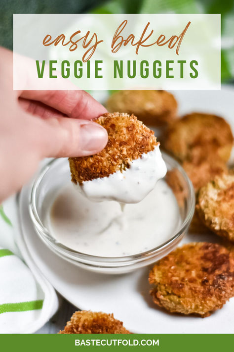 A recipe for easy baked veggie nuggets. A vegetarian-friendly alternative to traditional chicken nuggets. Veggie Nuggets For Baby, Vegan Veggie Nuggets, Vegetarian Chicken Nuggets, Veggie Chicken Nuggets, Vegetable Nuggets, Vegetarian Nuggets, Vegan Chicken Nuggets, Veggie Nuggets, Vegetarian Cabbage