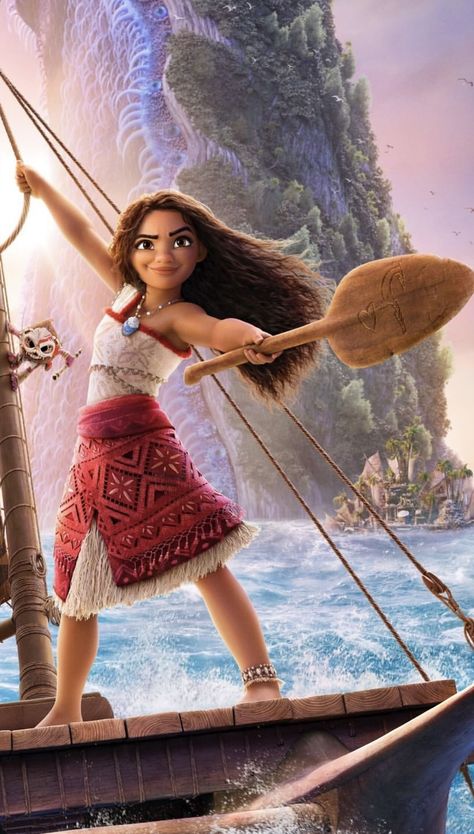 Moana Hairstyles, Moana 2 Wallpaper, Pua From Moana Wallpaper, Moana Full Body Picture, Disney Princess Moana Wallpaper, Disney Moana Wallpaper Aesthetic, Moana Background Wallpapers, Oceania Disney, Moana 2 Matangi