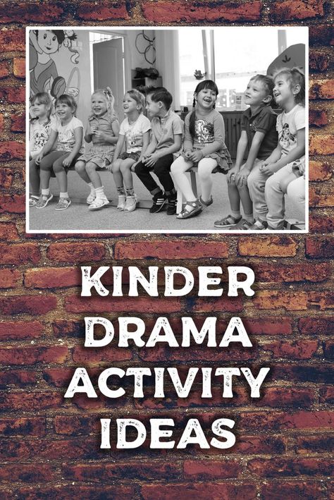 Teaching drama to kindergarteners? Try these drama activity ideas for situations where you need a more formal lesson plan - such as providing drama as a prep subject. Drama Games For Kindergarten, Kindergarten Drama Activities, Theater Camp, Drama Lessons, Theater Games, Drama For Kids, Theatre Games, Drama Activities, Teaching Theatre