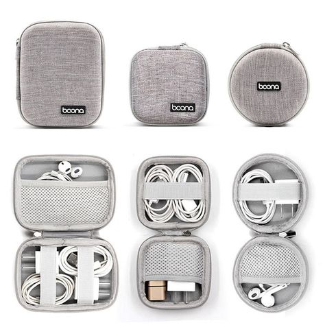 Gadget Case, Cable Storage, Mini Storage, Pc Portable, Macbook Air Pro, Organizer Bag, Cable Organizer, Bluetooth Earphones, Data Cable