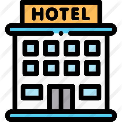 Hotel Hotel Clipart, Hotel Drawing, Hotel Icon, Classroom Window, Perspective Sketch, Building Icon, Super Deal, Art Theme, Easy Doodle Art