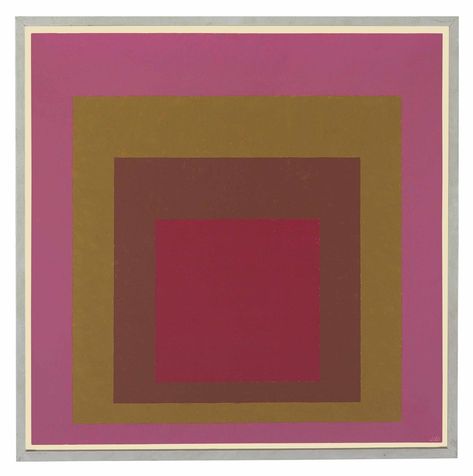 Josef Albers Albers Color Theory, Josef Albers Bauhaus, Josef Albers Color, Hard Edge Painting, Glow Oil, Josef Albers, Colour Field, Op Art, Color Theory