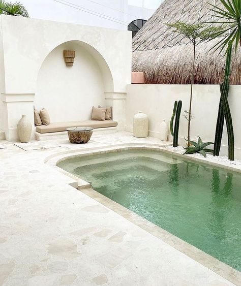 Island Villa, Small Pool Design, Building A Pool, Pool Decor, Backyard Pool Designs, Swimming Pools Backyard, Swimming Pool Designs, Small Backyard Pools, Villa Design