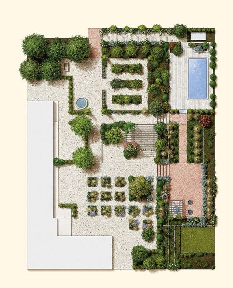 Italian Hillside, Reka Bentuk Landskap, Resort Landscape, Italy Garden, Echinacea Plant, Hillside Villas, Landscape Design Drawings, Garden Site, Landscape Architecture Drawing