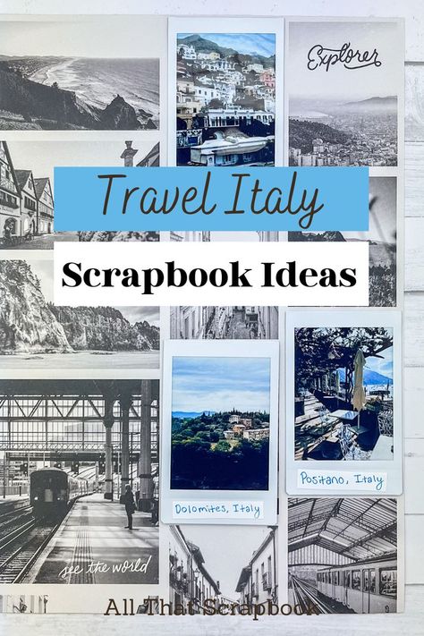 Italy scrapbook travel pages Rome Scrapbook Layouts, Italian Scrapbook Ideas, Scrapbook Travel Layouts, Italy Scrapbook Ideas, Italy Scrapbook Layouts, Travel Scrapbooking Ideas Layout, Rome Scrapbook, Vacation Scrapbook Ideas, Travel Scrapbook Layouts