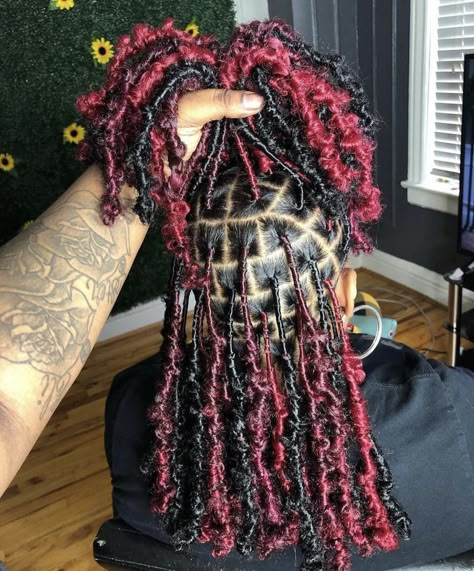 Red Weave Hairstyles, Latest Braided Hairstyles, Lemonade Braids Hairstyles, Weave Hairstyles Braided, Short Box Braids Hairstyles, Butterfly Locs, Big Box Braids Hairstyles, Quick Natural Hair Styles, Faux Locs Hairstyles