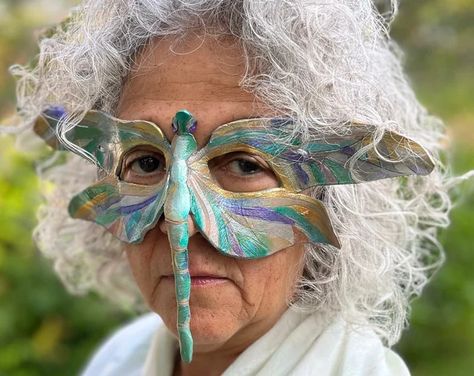 MysticalMasquerades - Etsy Insect Mask, Mask Project, Interactive Events, Mask Ideas, New Paltz, Dream Fantasy, Mask Masquerade, Masquerade Masks, Nature Spirits