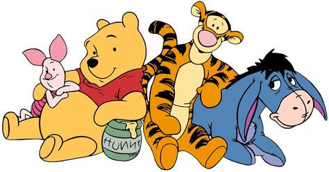 Winnie the Pooh and Friends Clip Art Images 14 | Disney Clip Art ... Winnie The Pooh And Friends Drawings, Win The Pooh, Winnie The Pooh Characters Drawings, Pooh Bear Characters, Pooh Bear And Friends, Winnie The Pooh Characters, Winnie The Pooh Svg, Pooh Svg, Eeyore Pictures