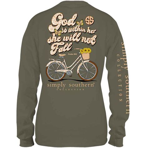 Simply Southern T Shirts, Simply Southern Shirts, Southern Outfits, Simply Southern Tees, Southern Women, Southern Shirts, Simply Southern, Moss Green, Spring Summer Outfits