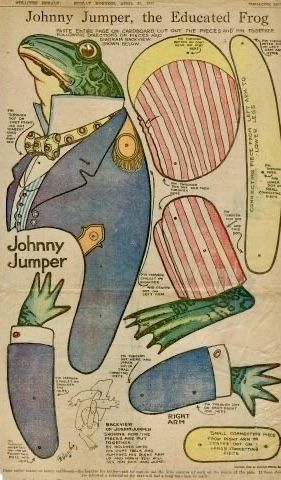 Paper Doll Animals, Paper Puppets, Toys Toys, Paper Toy, Paper Animals, Shadow Puppets, Vintage Paper Dolls, Up Book, Jumping Jacks