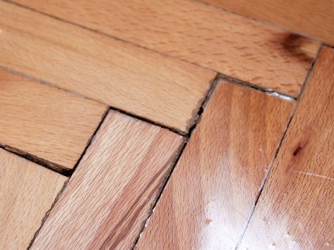 Repairing Hardwood Floors, Wood Floor Patch Ideas, Fixing Wood Floors, How To Repair Damaged Wood Floor, Repair Wood Floors, How To Fill Cracks In Wood Floor, Laminate Floor Repair, Hardwood Floor Repair, Wood Block Flooring