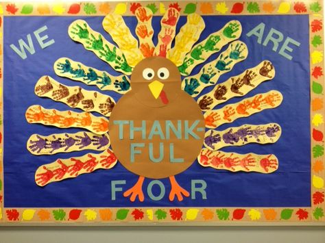 Thanksgiving Bulletin Board Thanksgiving Bulletin Board Ideas Toddler, Turkey For Bulletin Board, November Infant Bulletin Board Ideas, Preschool November Door Ideas, Thanks Giving Bulletin Boards Ideas, Thanksgiving Bulletin Board Kindergarten, Thanksgiving Toddler Door Ideas, November Art Prek, Giving Thanks Bulletin Board Ideas