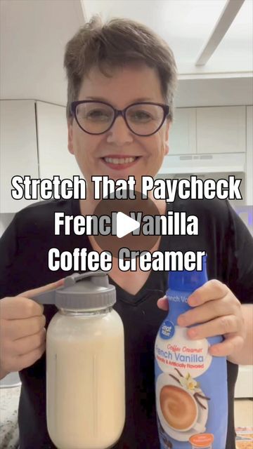 This Old Baker on Instagram: "Make Your Own French Vanilla Coffee Creamer #CoffeeCreamer #Homemade #CoffeeLovers #FrenchVanilla #fyp" French Vanilla Coffee Creamer Recipe, Homemade Powder Coffee Creamer, How To Make French Vanilla Creamer, Homemade French Vanilla Creamer, Homemade Vanilla Creamer For Coffee, French Vanilla Creamer Recipe, This Old Baker, How To Make Coffee Creamer, Diy Creamer