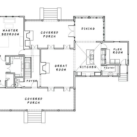 We're Making A Case For The Not-So-Open Floor Plans Functional Floor Plan Layout, Kitchen Separate From Living Room Floor Plan, Semi Open Concept Floor Plans, Not Open Concept Floor Plans, Closed Floor Plan Kitchen, Closed Concept Living Room, Non Open Floor Plan Layout, Closed Concept Kitchen House Plans, Closed Concept House Plans