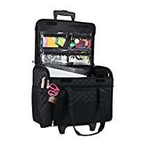 Check this out! Rolling Bags For Teachers, Teacher Rolling Cart, Rolling Laptop Bag, Arts And Crafts Storage, Rolling Tote, Teacher Tote Bag, Traveling Teacher, Rolling Bag, Teaching Supplies