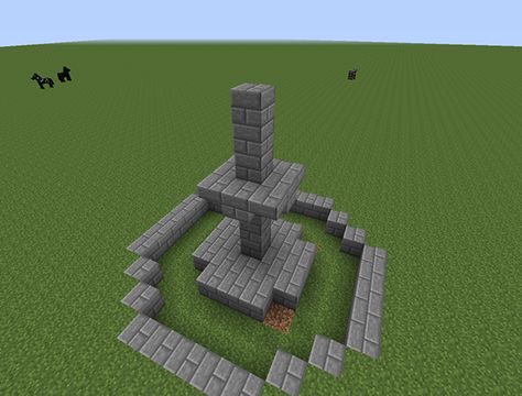 Build A Fountain, Minecraft Fountain, Minecraft Statues, Minecraft Decoration, Minecraft Houses Survival, Minecraft Houses Blueprints, Easy Minecraft Houses, Minecraft House Tutorials, Minecraft Room